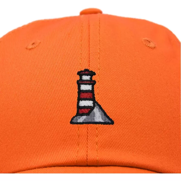 DALIX Lighthouse Embroidered Cap Cotton Baseball Hat Nautical Womens