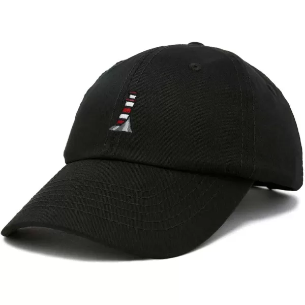 DALIX Lighthouse Embroidered Cap Cotton Baseball Hat Nautical Womens