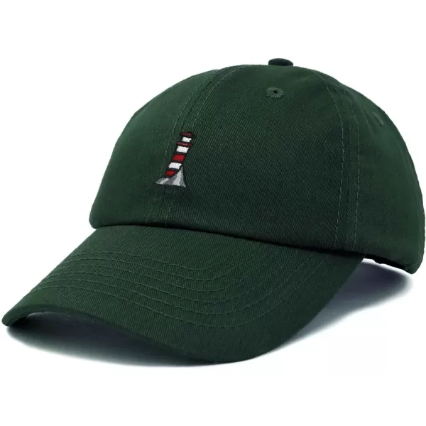 DALIX Lighthouse Embroidered Cap Cotton Baseball Hat Nautical Womens