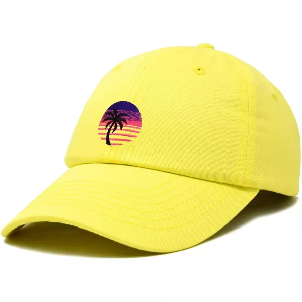 DALIX Palm Tree Dad Hat Womens Embroidery Baseball Cap