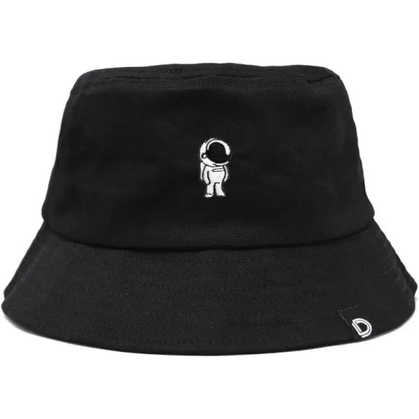 DALIX Astronaut Embroidered Bucket Hat