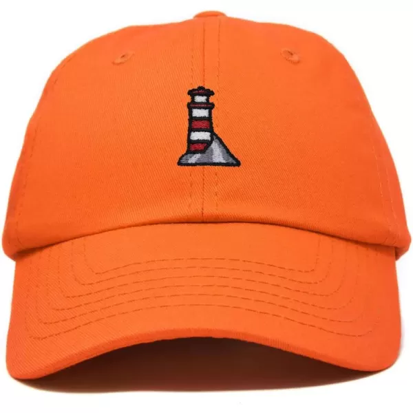 DALIX Lighthouse Embroidered Cap Cotton Baseball Hat Nautical Womens