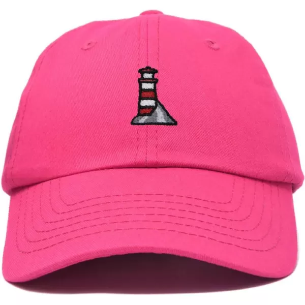 DALIX Lighthouse Embroidered Cap Cotton Baseball Hat Nautical Womens