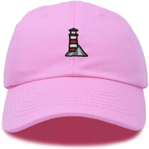 DALIX Lighthouse Embroidered Cap Cotton Baseball Hat Nautical Womens