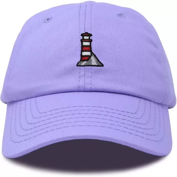 DALIX Lighthouse Embroidered Cap Cotton Baseball Hat Nautical Womens