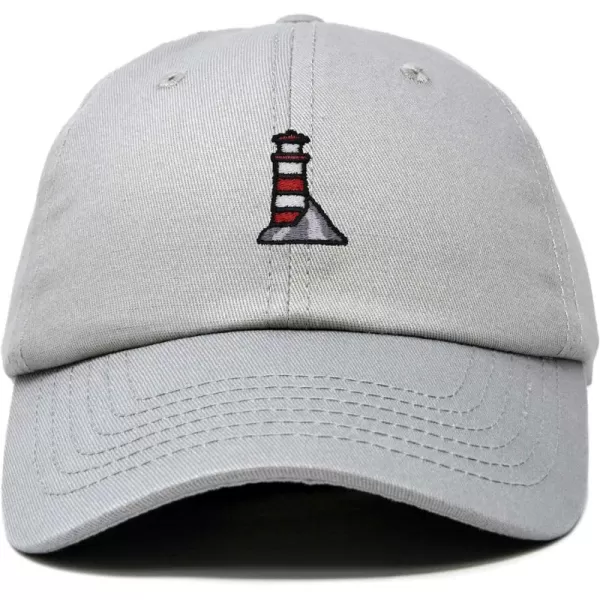 DALIX Lighthouse Embroidered Cap Cotton Baseball Hat Nautical Womens