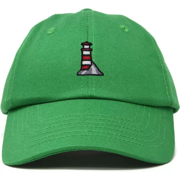 DALIX Lighthouse Embroidered Cap Cotton Baseball Hat Nautical Womens