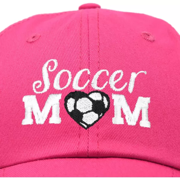 DALIX Soccer Mom Baseball Cap Womens Dad Hats Adjustable Hat Mothers Day