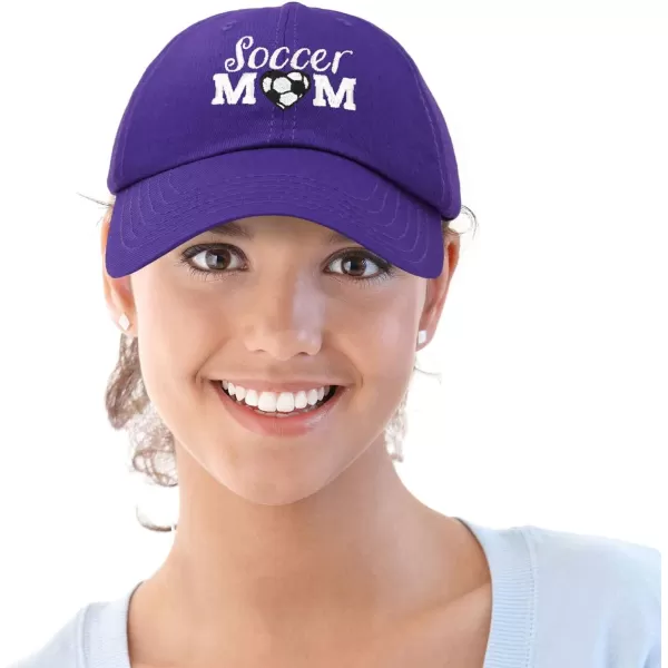 DALIX Soccer Mom Baseball Cap Womens Dad Hats Adjustable Hat Mothers Day