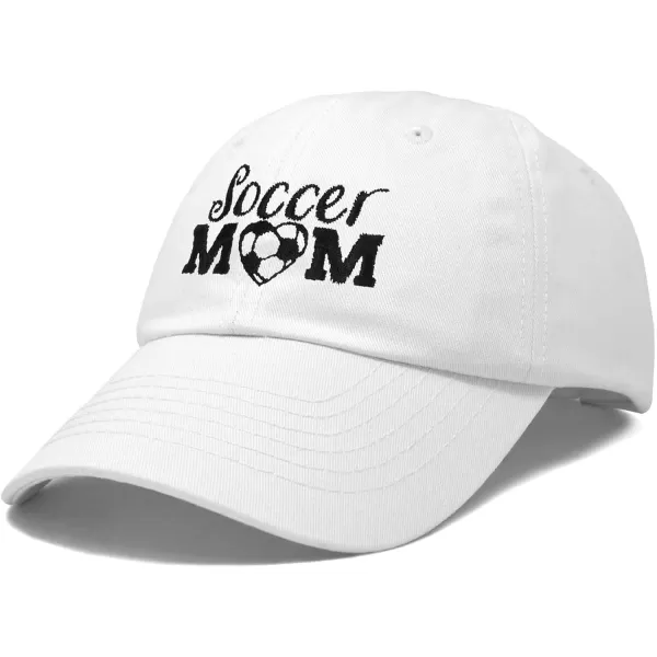 DALIX Soccer Mom Baseball Cap Womens Dad Hats Adjustable Hat Mothers Day