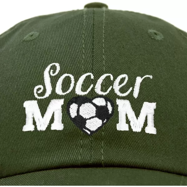 DALIX Soccer Mom Baseball Cap Womens Dad Hats Adjustable Hat Mothers Day