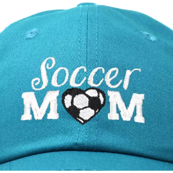 DALIX Soccer Mom Baseball Cap Womens Dad Hats Adjustable Hat Mothers Day
