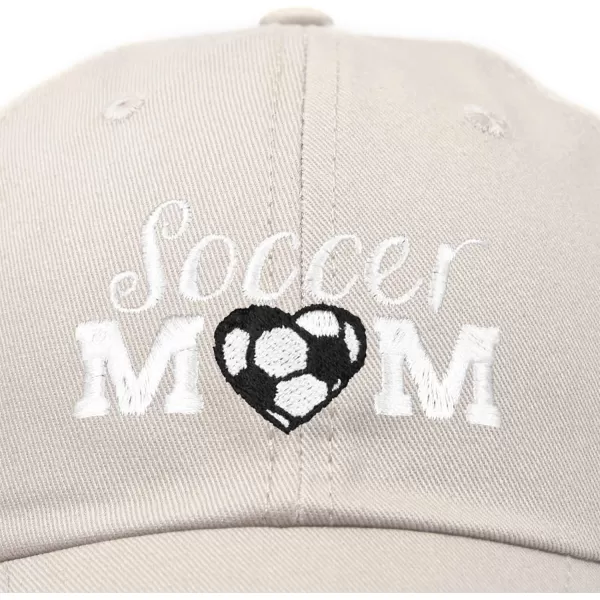 DALIX Soccer Mom Baseball Cap Womens Dad Hats Adjustable Hat Mothers Day