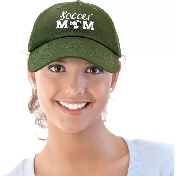 DALIX Soccer Mom Baseball Cap Womens Dad Hats Adjustable Hat Mothers Day
