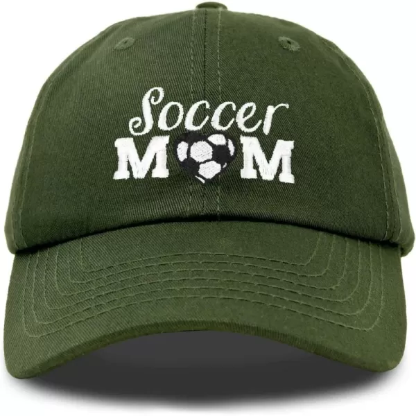 DALIX Soccer Mom Baseball Cap Womens Dad Hats Adjustable Hat Mothers Day
