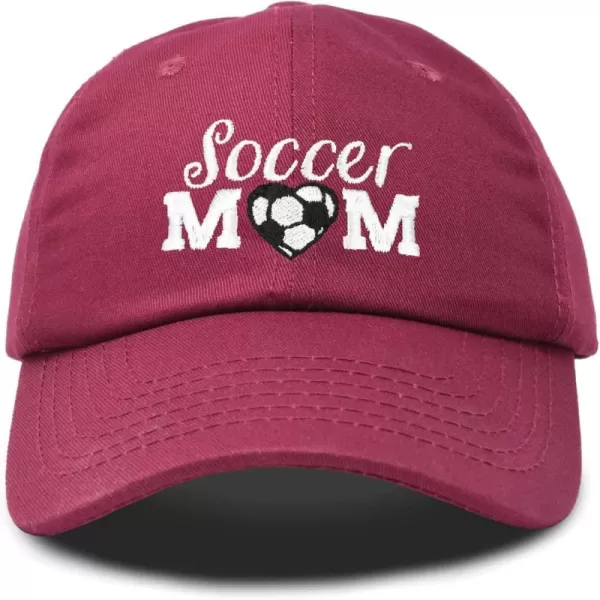 DALIX Soccer Mom Baseball Cap Womens Dad Hats Adjustable Hat Mothers Day