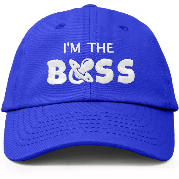 DALIX I'm The Boss Baby Hat Infant Baseball Cap for Baby Girls and Boys