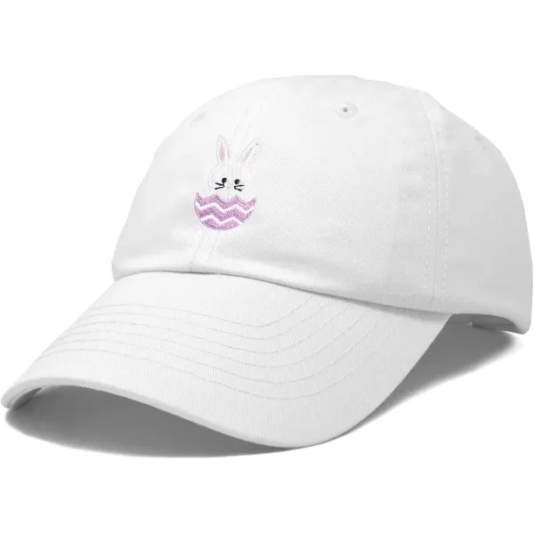 DALIX Cute Easter Bunny Kids Hat Embroidered Girls Baseball Cap