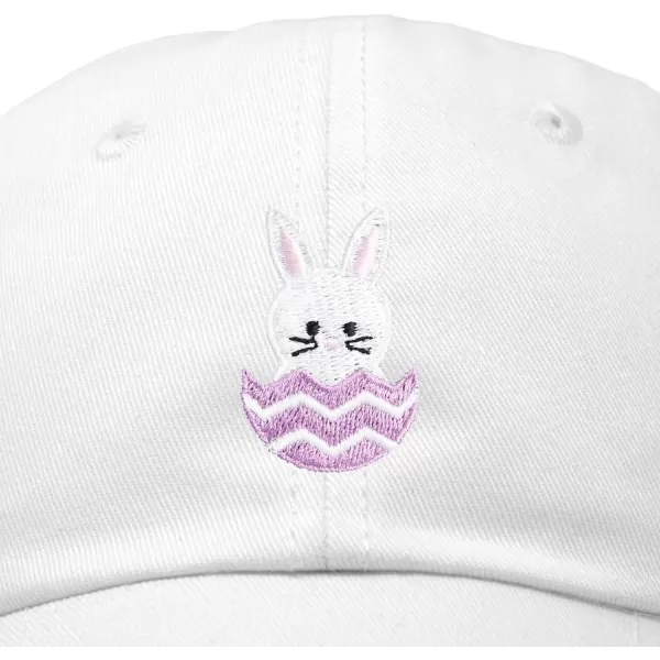 DALIX Cute Easter Bunny Kids Hat Embroidered Girls Baseball Cap