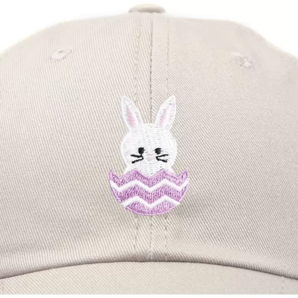 DALIX Cute Easter Bunny Kids Hat Embroidered Girls Baseball Cap