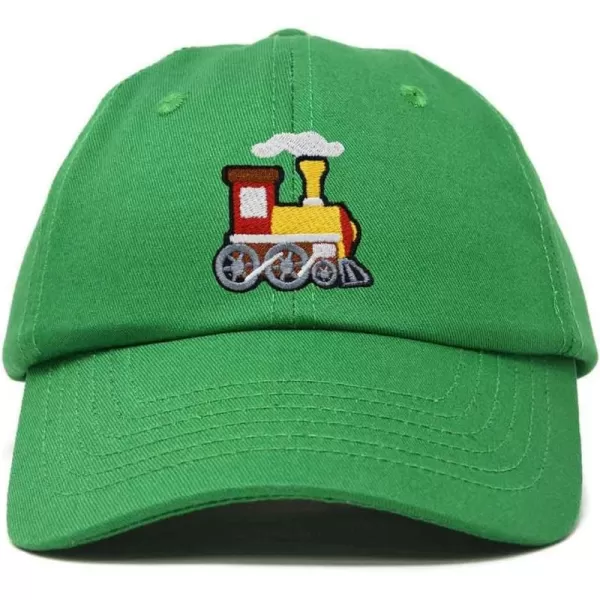 DALIX Train Embroidered Dad Cap Cotton Baseball Hat Mens