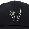imageDALIX Black Cat Hat Womens Halloween Baseball CapBlack