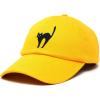 imageDALIX Black Cat Hat Womens Halloween Baseball CapGold