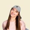 imageDALIX Black Cat Hat Womens Halloween Baseball CapGray