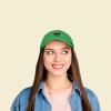 imageDALIX Black Cat Hat Womens Halloween Baseball CapKelly Green