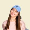 imageDALIX Black Cat Hat Womens Halloween Baseball CapLight Blue
