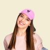 imageDALIX Black Cat Hat Womens Halloween Baseball CapLight Pink