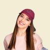 imageDALIX Black Cat Hat Womens Halloween Baseball CapMaroon