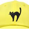 imageDALIX Black Cat Hat Womens Halloween Baseball CapMinion Yellow