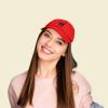 imageDALIX Black Cat Hat Womens Halloween Baseball CapRed