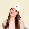 imageDALIX Black Cat Hat Womens Halloween Baseball CapWhite