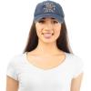 imageDALIX Trick or Treat Hat Womens Halloween Baseball Cap WashedNavy Blue