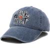 imageDALIX Trick or Treat Hat Womens Halloween Baseball Cap WashedNavy Blue