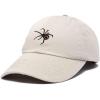 imageDALIX Black Widow Spider Hat Mens Womens Baseball CapBeige