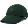 imageDALIX Black Widow Spider Hat Mens Womens Baseball CapDark Green