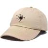 imageDALIX Black Widow Spider Hat Mens Womens Baseball CapKhaki