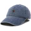 imageDALIX Black Widow Spider Hat Mens Womens Baseball CapNavy Blue Vintage