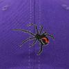 imageDALIX Black Widow Spider Hat Mens Womens Baseball CapPurple