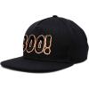 imageDALIX Boo Halloween Hat Mens Womens Flat Bill Snapback CapBlack