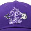 imageDALIX Halloween Hat Too Cute to Spook Womens Baseball CapPurple