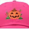 imageDALIX JackOLantern Halloween Pumpkin Hat Boys Girls Baseball CapHot Pink