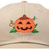 imageDALIX JackOLantern Halloween Pumpkin Hat Boys Girls Baseball CapKhaki