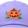 imageDALIX JackOLantern Halloween Pumpkin Hat Boys Girls Baseball CapLavender