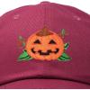 imageDALIX JackOLantern Halloween Pumpkin Hat Boys Girls Baseball CapMaroon