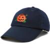 imageDALIX JackOLantern Halloween Pumpkin Hat Boys Girls Baseball CapNavy Blue