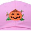 imageDALIX JackOLantern Halloween Pumpkin Hat Boys Girls Baseball CapPink